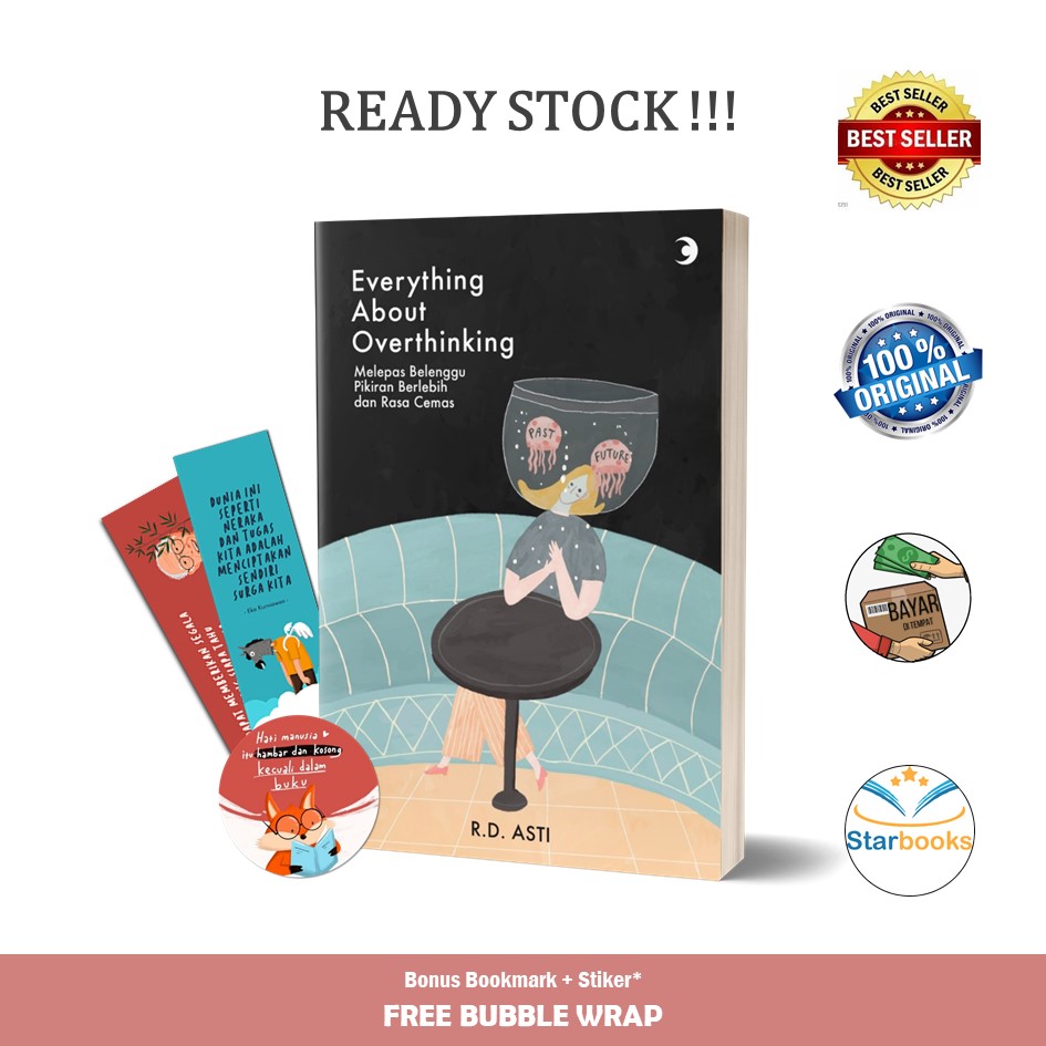 Buku Everything About Overthinking Caesar Motivasi Lazada Indonesia