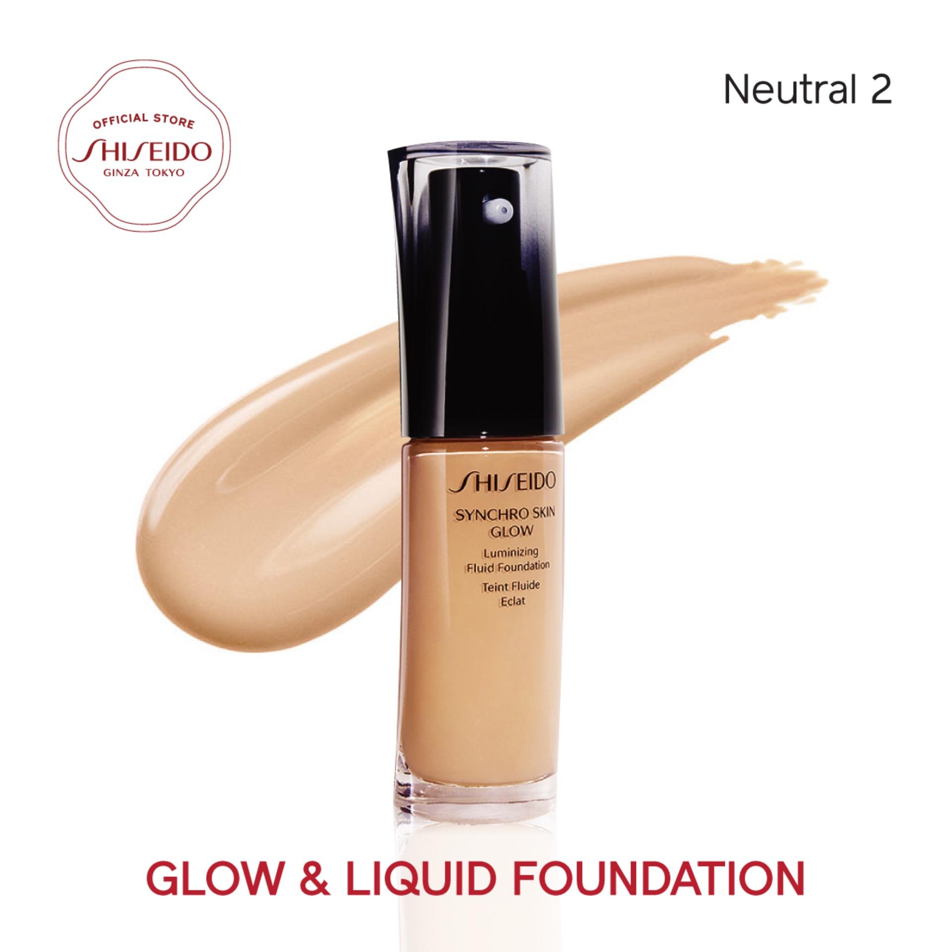 shiseido synchro skin glow foundation neutral 2