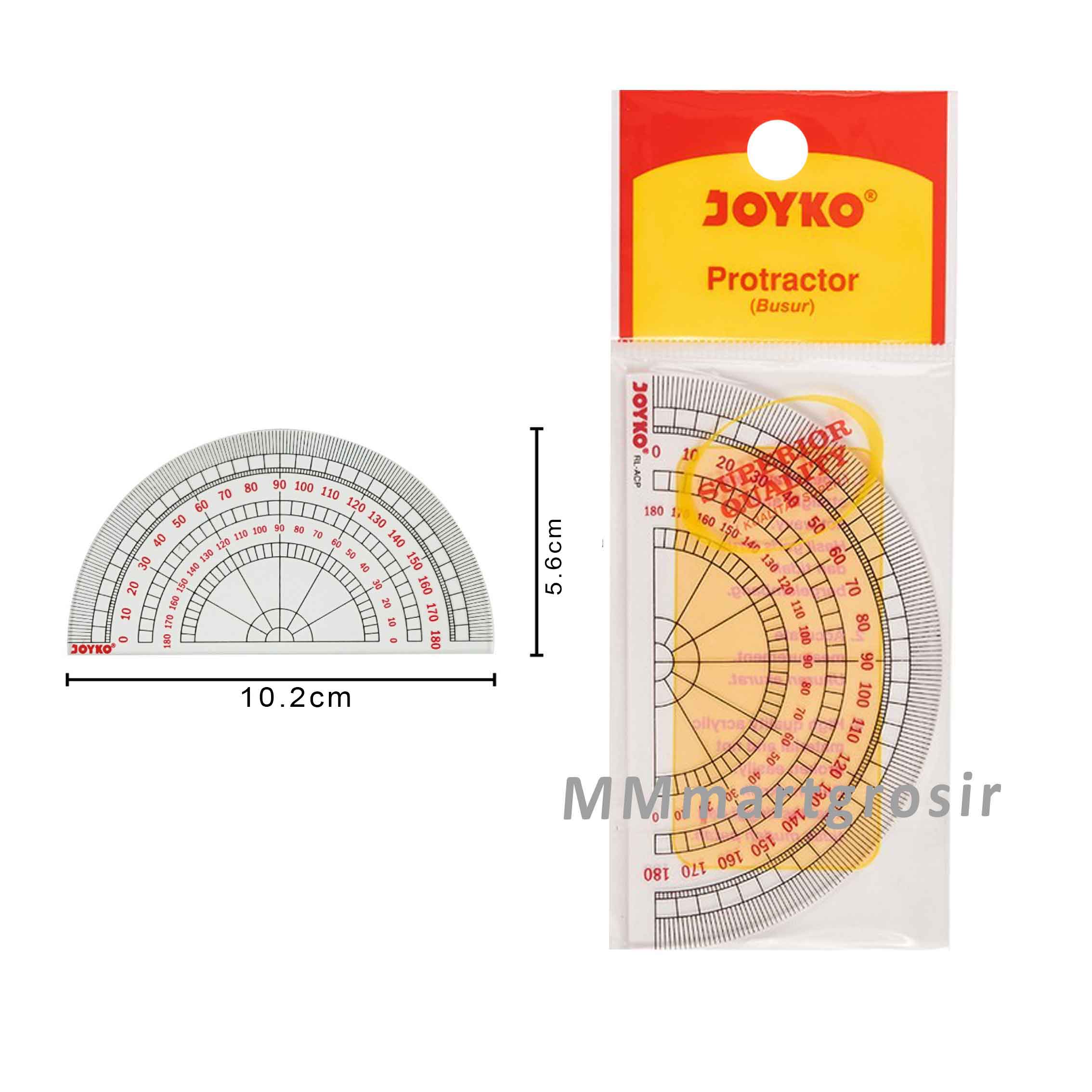 Joyko Ruler Set Set Penggaris Busur Garisan Joyko Alat Ukur Lazada Indonesia