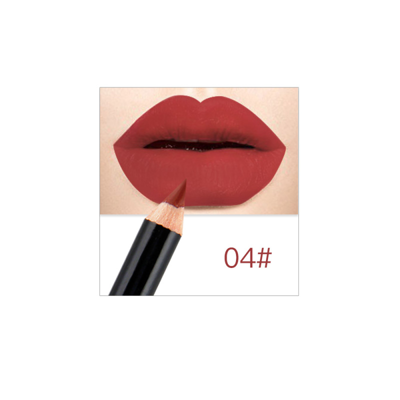 Litfly 12 Màu Thời Trang Lip Makeup Bút Chì Lâu Dài Sắc Tố Không Thấm Nước Matte Lip Liner Son Môi Bút Công Cụ Trang Điểm Mới Sẵn Sàng giá rẻ