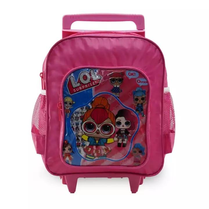 Tas Koper/Trolly Sekolah Anak Kecil TK/Sekolah Dasar/SD Umur 5-8 tahun TAYO Sablon 3D TIMBUL  009