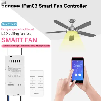 google home fan controller