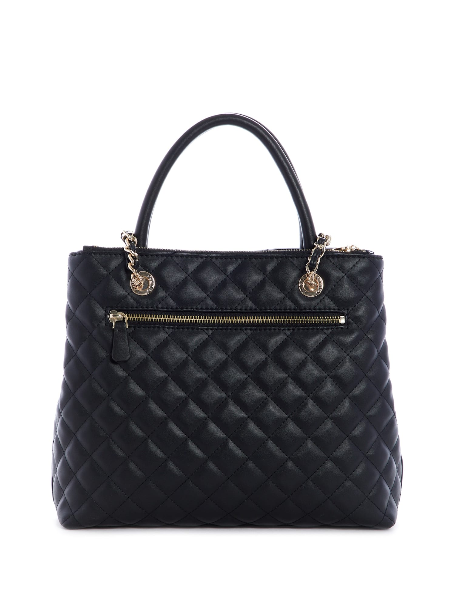 guess illy quilted society satchel