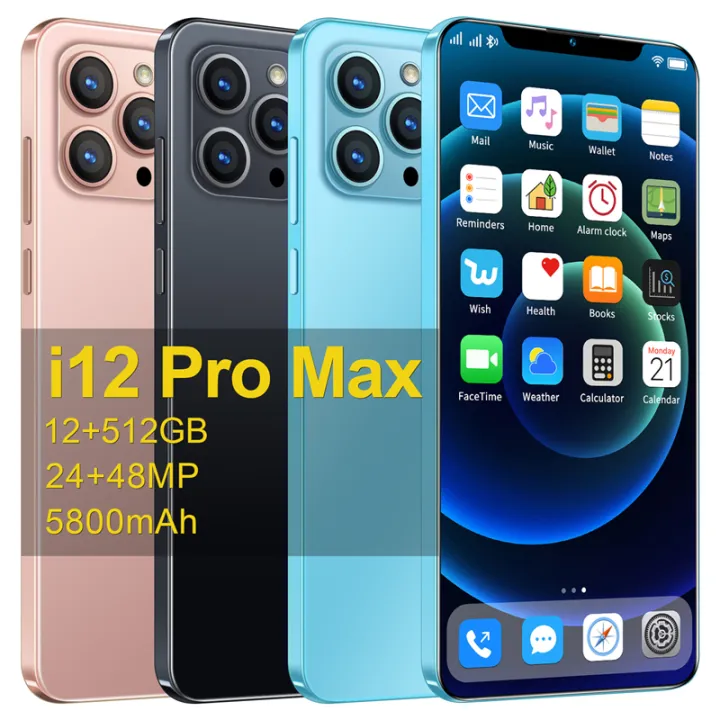 Baru Asli Hp I12promax 6 7inci Full Hd Handphone Ram 6 128gb Android 10 0 Double Sim Card Hp Murah Cuci Gudang Hp Murah 900k Mirip Dengan Hp Iphone 12 Pro Max Sofini Lazada Indonesia