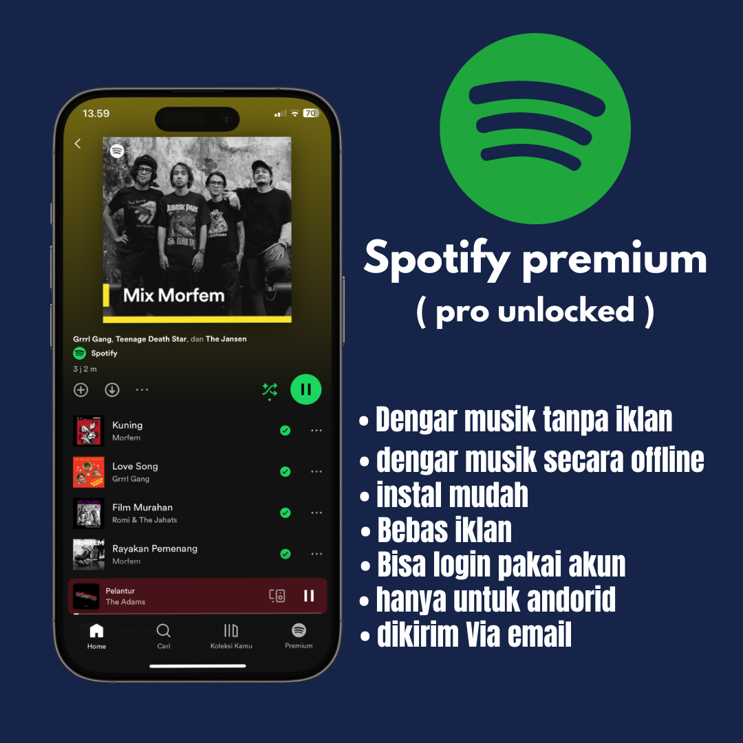 Premium Unlocked Spotify Best For Android Apk Songs Best For