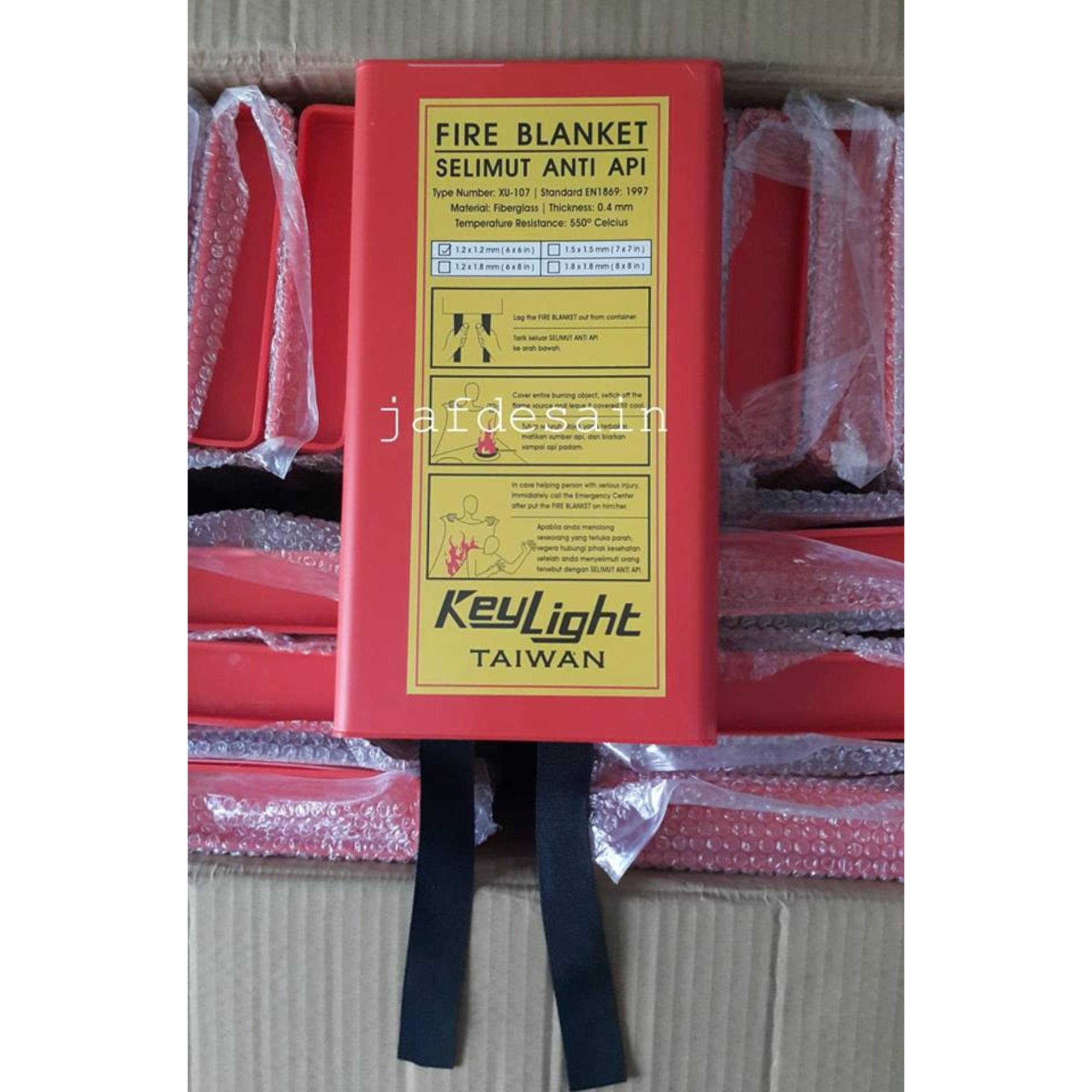 Selimut anti api Fire blanket 150 x 150 cm made in Taiwan