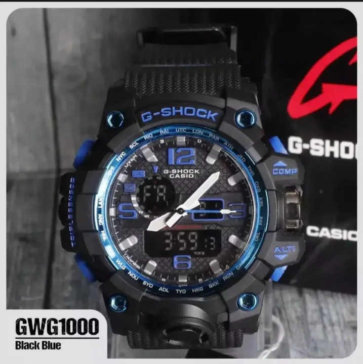 cara setting jam g shock gwg 1000