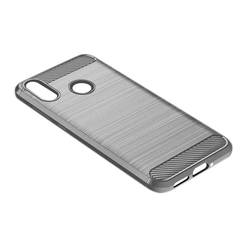 เหมาะสำหรับ Asus Zenfone Max M2กรณี Anti-Drop ซิลิโคนแปรง TPU ป้องกัน ...