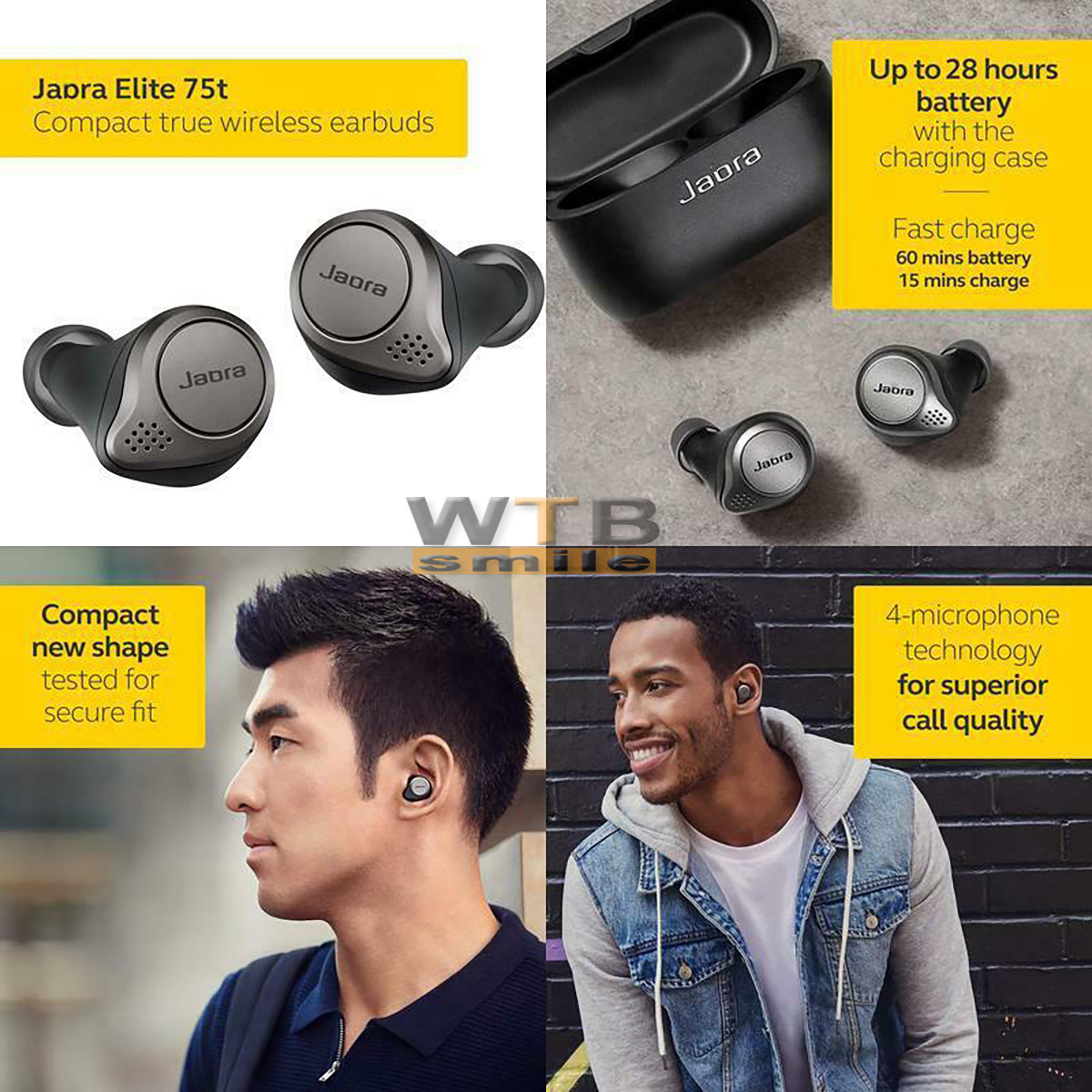 Jual Jabra Elite 75t Terbaru | Lazada.co.id