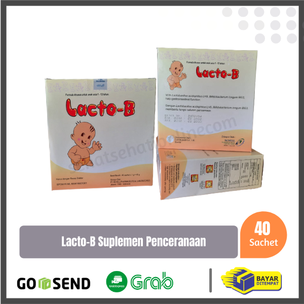 LactoB Box Isi 40 Sachet Lazada Indonesia