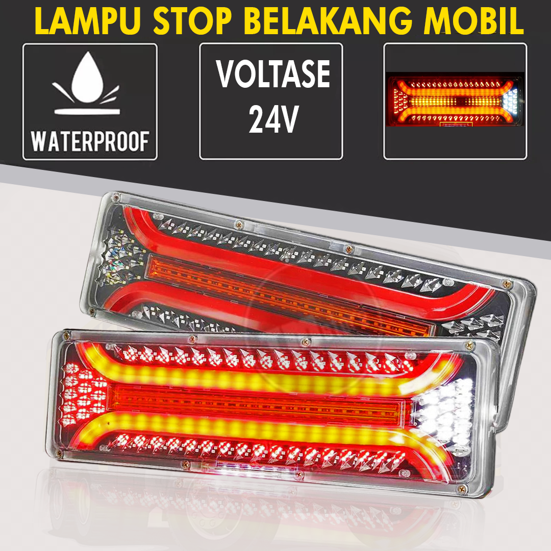 Stoplamp Truk 24 Volt Lampu Rem Belakang Variasi Mobil Truk Stoplamp