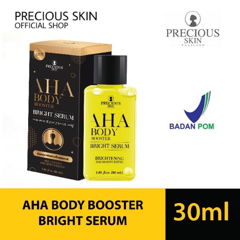 Precious Skin AHA Mimi Brightening & Whitening Booster Body Serum ...