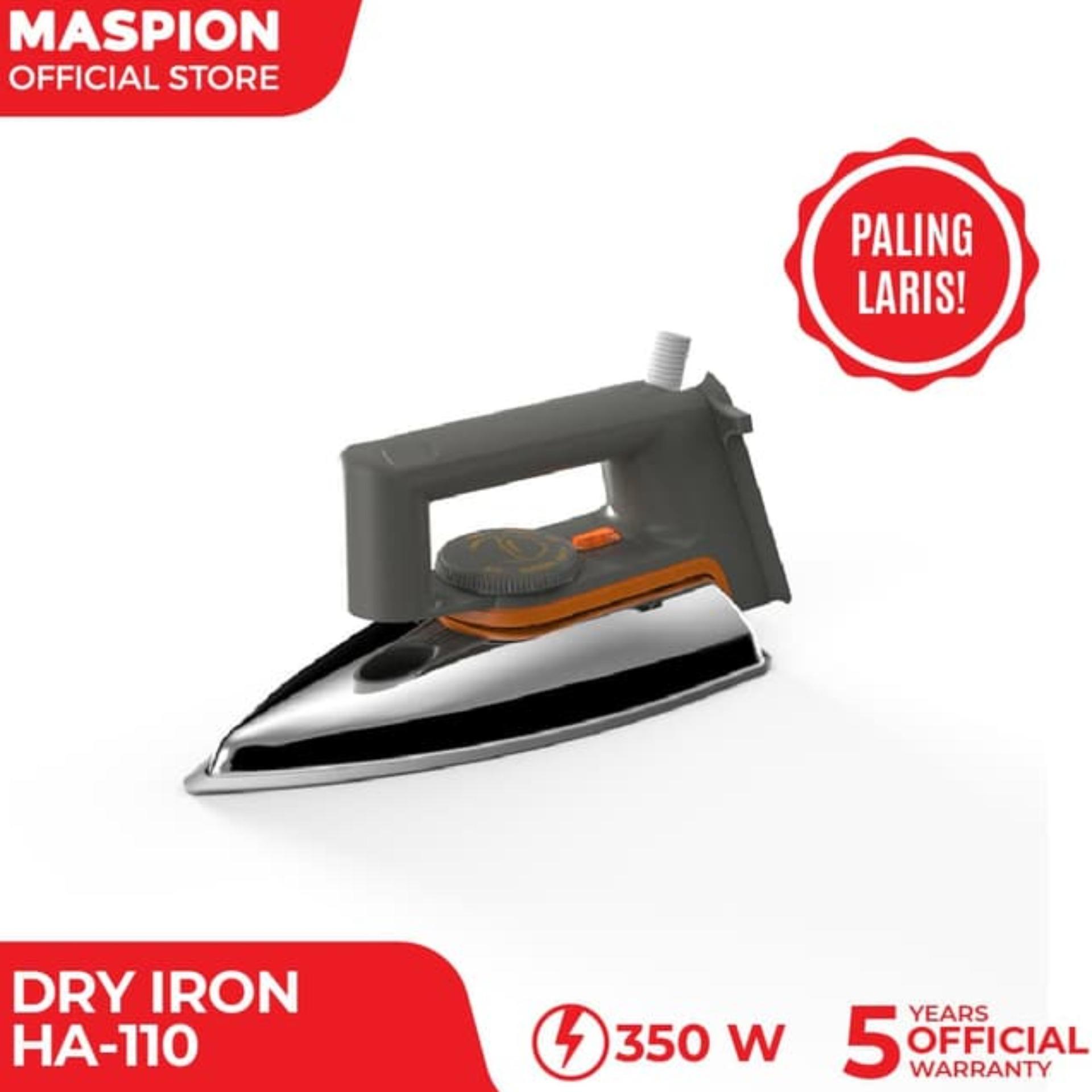 Maspion Setrika Listrik / Gosokan / Setrika Kering - HA110 - GRATIS ONGKIR Jabodetabek