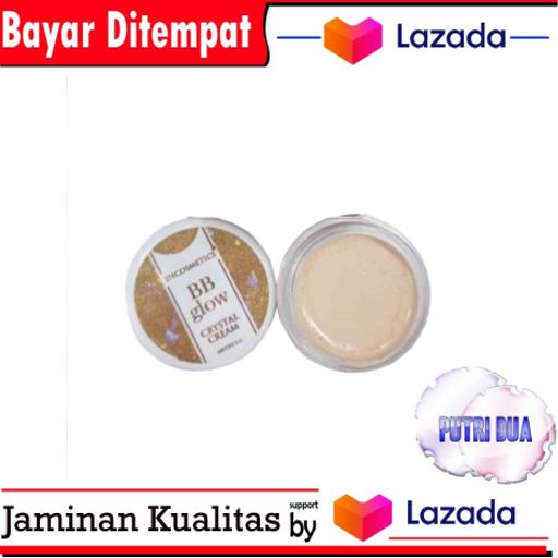 BB Glow Crystal Cream Original BPOM / BB Cream / BB Glowing / BB Glow Crystal / Seperti Alas Bedak Wardah / Alas Bedak Purbasari / Alas Bedak Make Over / Fondation Wajah / Pelembab Wajah Wanita / Pelembab Muka / Cream Pemutih Wjah Glowing / Cream Glowing