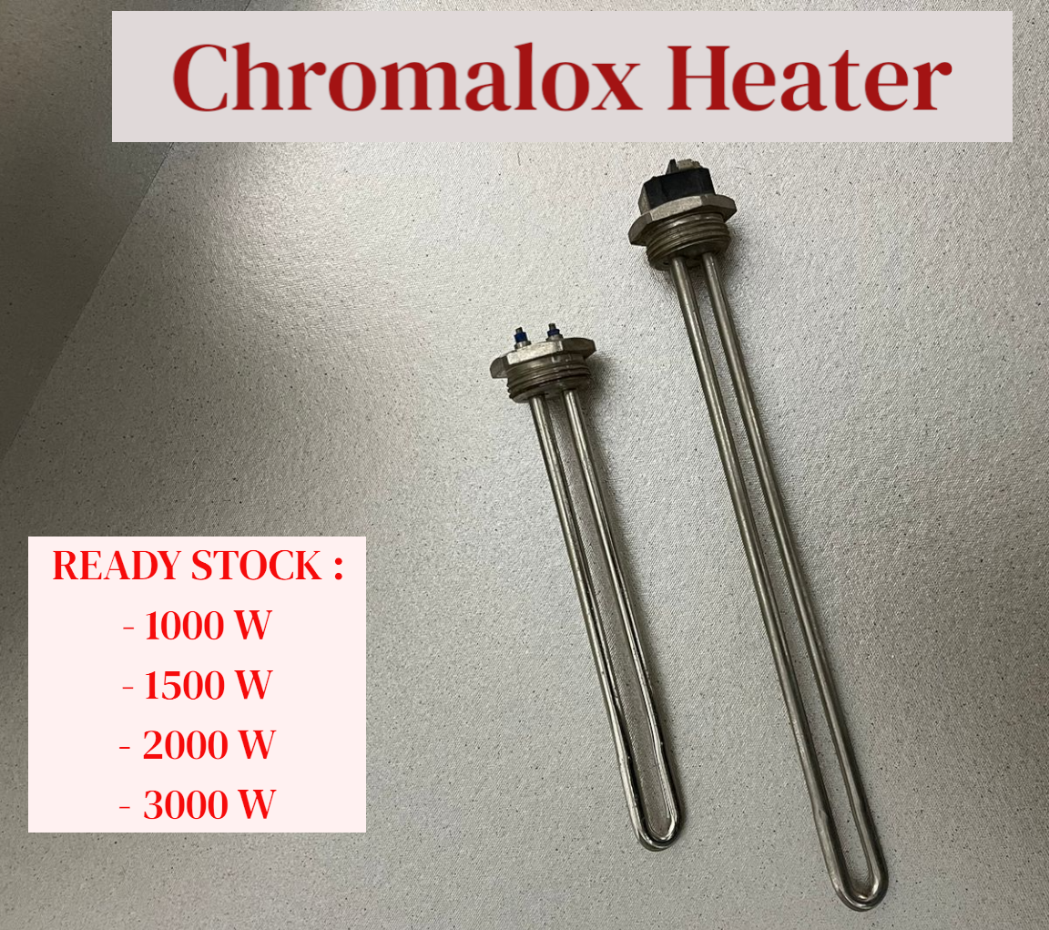 Element Water Heater Chromalox Heater 1000W 1500W 2000W 3000W