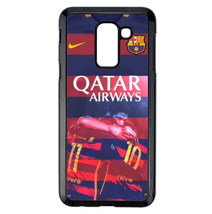 Casing For Samsung Galaxy A6 Plus 2018 BARCA Qatar Airways Football Club Team L1979