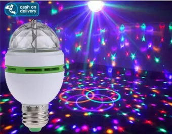 Lampu Disco Led Full Color Rotating Lamp Party Light Led Led Mini Lampu Disko Lampu Berputar Penuh Warna Lampu Pesta 1 Pcs Lazada Indonesia