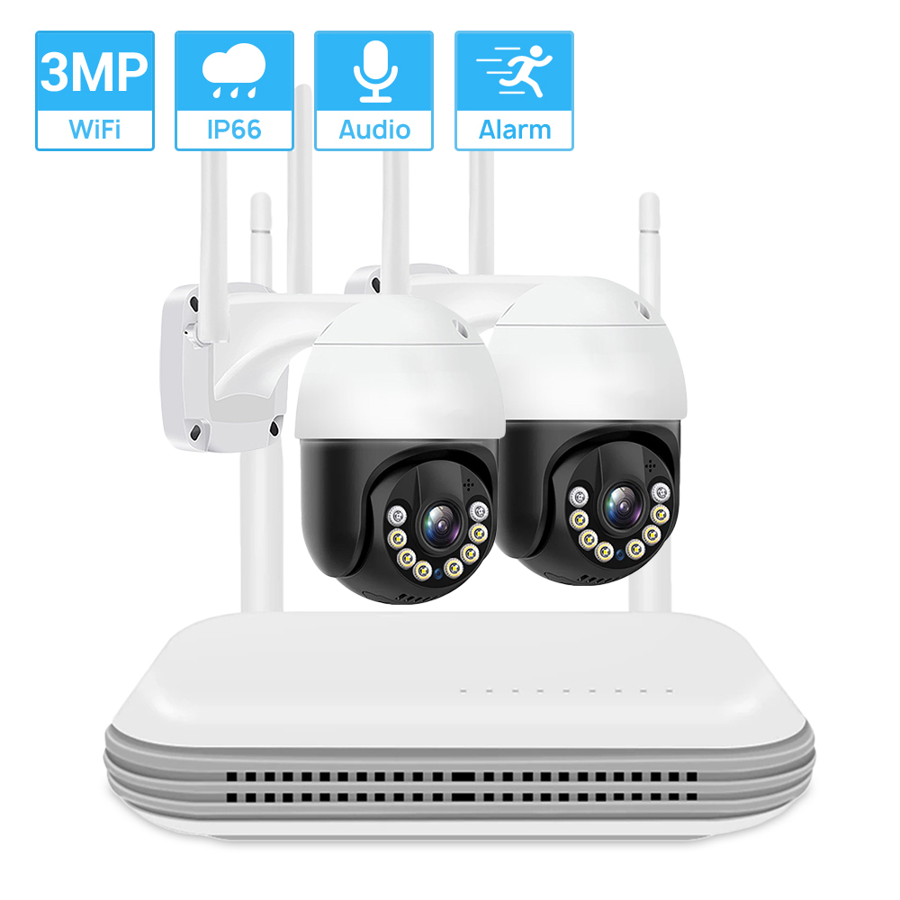 security camera system with voice