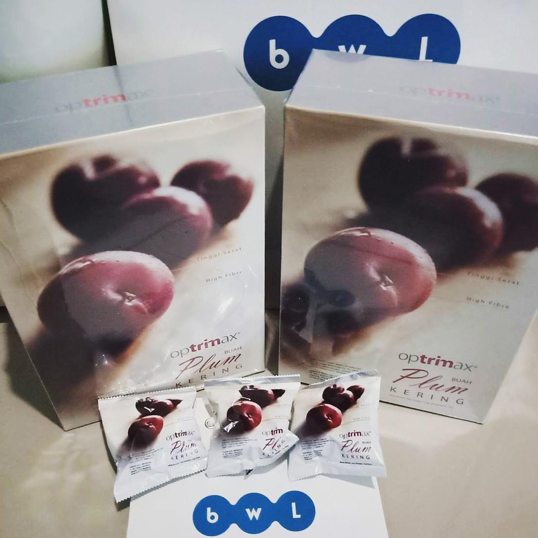 Optrimax Plum Delite 1 Box Diet Detox Kurus Langsing Pelangsing Tanpa Olahraga Buah Plum Kering Jelly Delite Optimax BWL