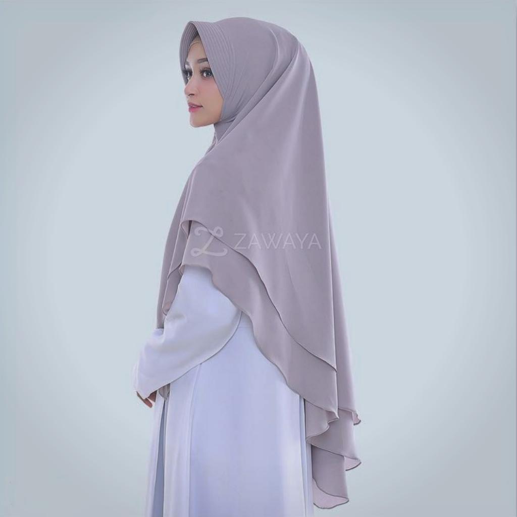 KHIMAR 2 LAYER KHALIMAH JILBAB DUA LAYER JILBAB KHIMAR JUMBO KHIMAR SYARI PET ANTEM HIJAB KERUDUNG INSTAN KHIMAR PET SIMPLE PET SYARI TERBARU POLOS