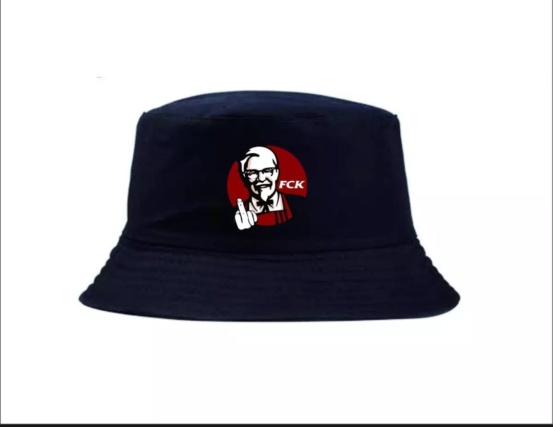 TOPI BUCKET HAT FCK PLESETAN KFC 