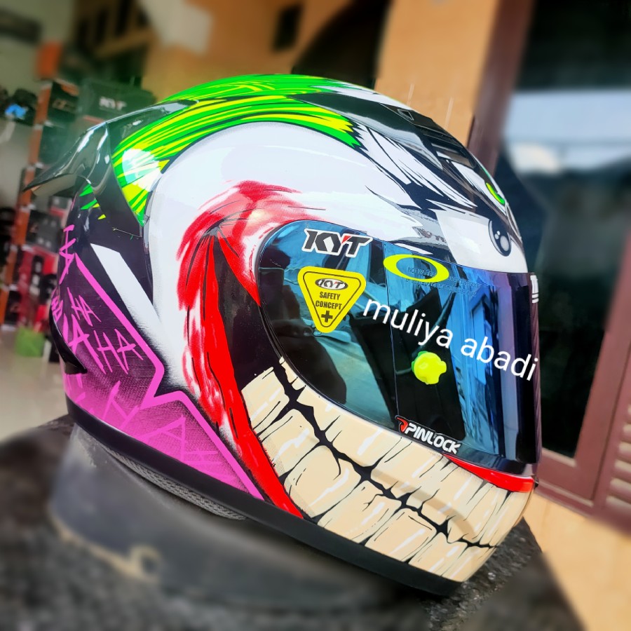 KYT r10 venom joker paket ganteng Lazada Indonesia