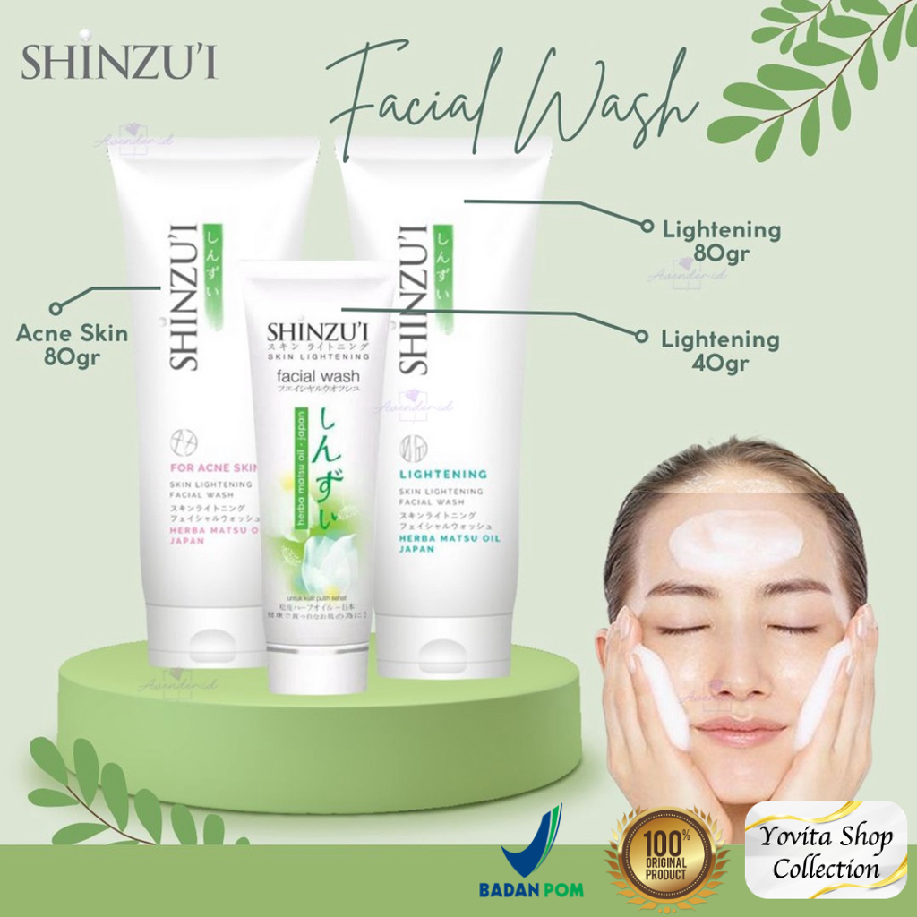 Shinzui Facial Wash Skin Lightening Face Wash