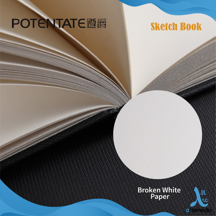Gratis Ongkir POTENTATE A4 Sketchbook 110 Sheets 100gsm Kertas Buku