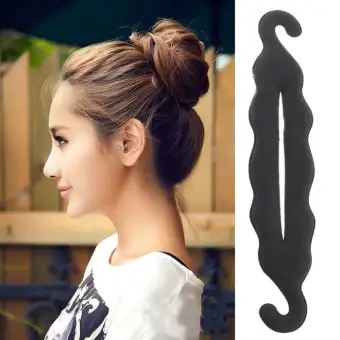 Hair Bun Hairdini Busa Sanggul Cepol Roll Rambut Aksesoris Korean