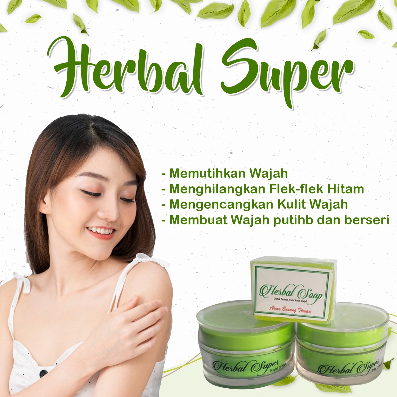 cream herbal super original