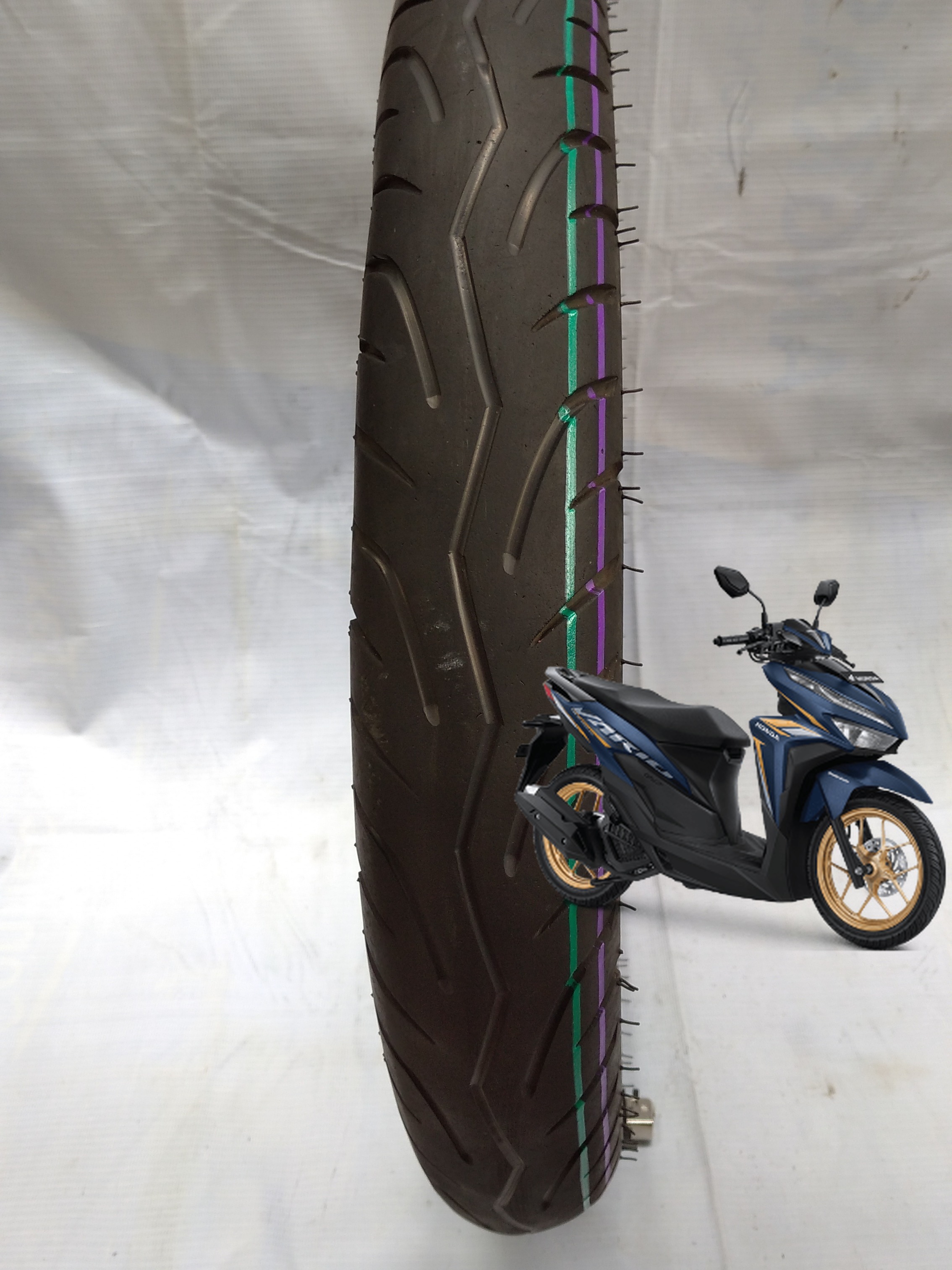 ban tubeless motor ALL NEW VARIO 125 .ukuran 80/90 ring 14 untuk segala