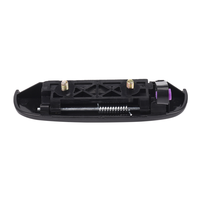 AM Autoparts Black Exterior Door Handle Kit 4-Piece Set For Toyota Sienna 1998-2003