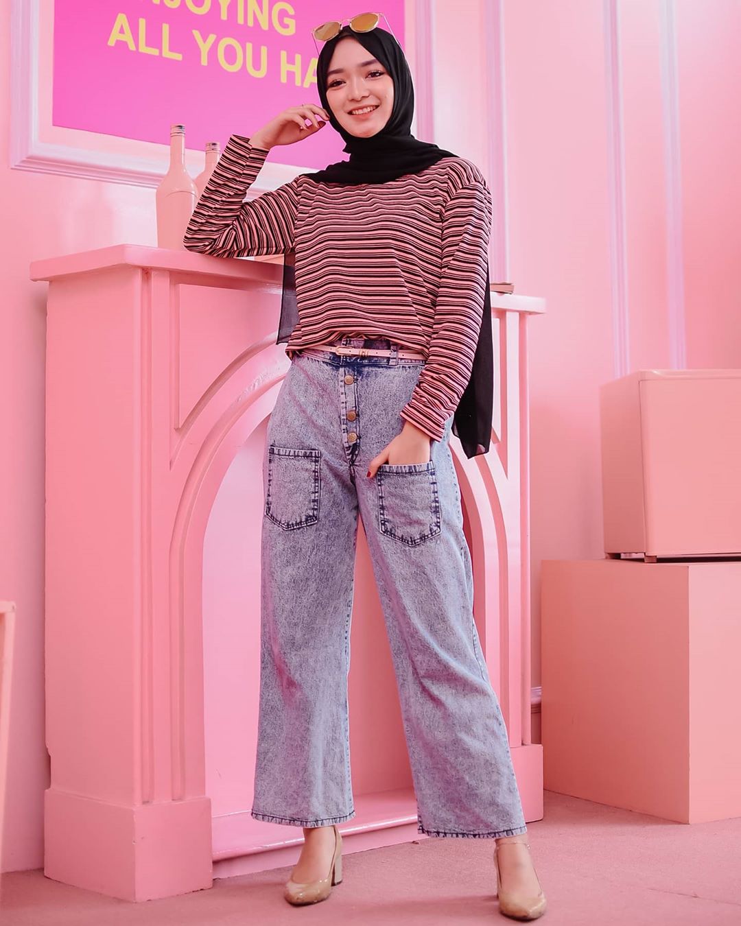 Plain Culottes gamis