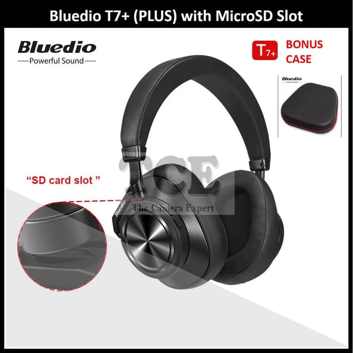 Bluedio T7+ Plus Bluetooth Headphones 