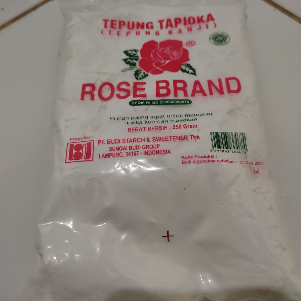 Tepung Tapioka Rose Brand 250 Gram Lazada Indonesia