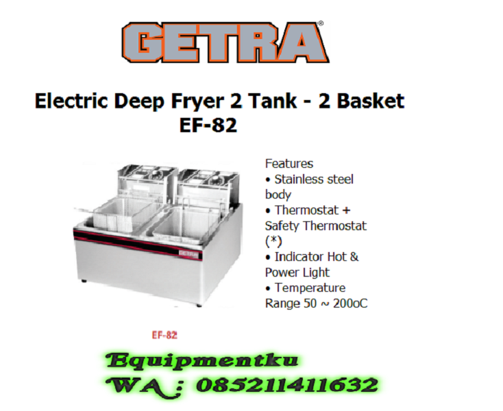 ELECTRIC DEEP FRYER GETRA EF82 Lazada Indonesia