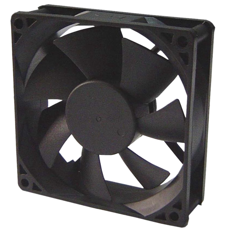 Case Fan 80X80X25cm Silent High Air Volume Computer Cooling Fan 4Pin Plug for Desktop Computer Case