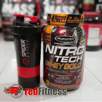 Muscletech Nitrotech Whey Gold 2.2 lbs / Nitro Tech 2,2 lbs 2.2lb lb