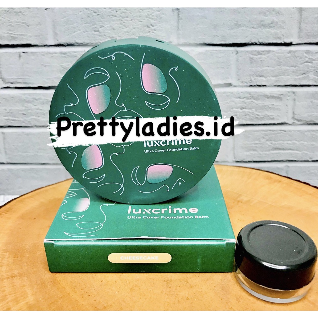 LUXCRIME ULTRA COVER FOUNDATION BALM SHARE IN JAR Lazada Indonesia
