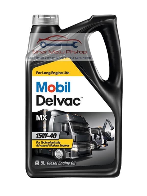 Oli Mesin Diesel PAJERO SPORT / FORTUNER / INNOVA - MOBIL DELVAC MX 5L