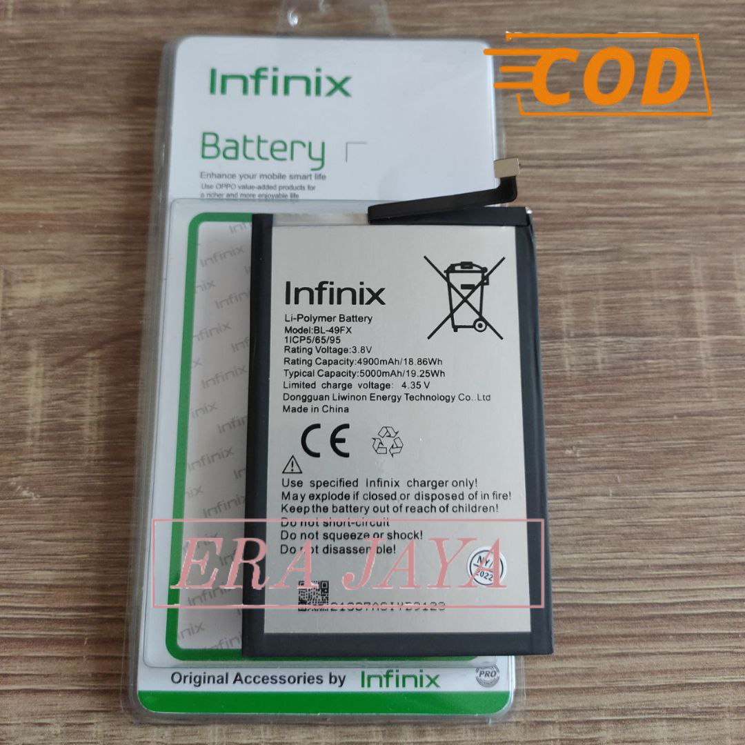 Infinix Smart 5 Baterai Batre Hp Infinix Smart 5 X657 X657c Mz