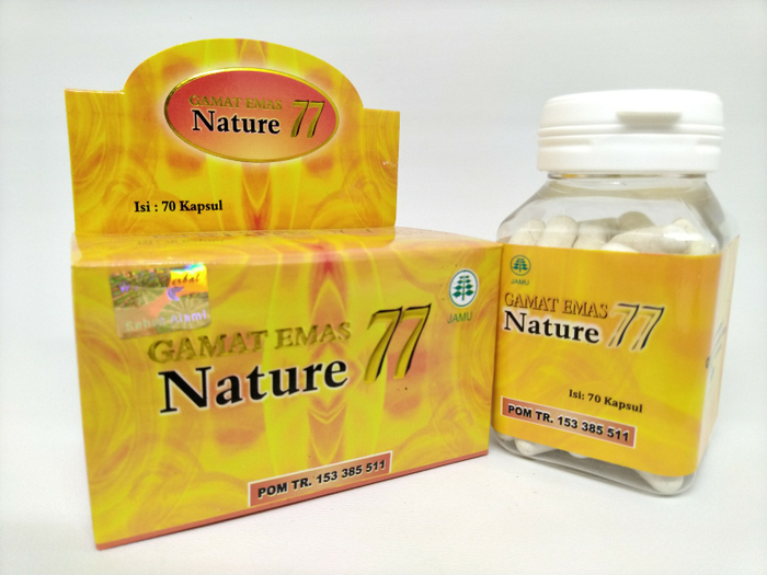 Kapsul Gamat Emas Nature 77 Isi 70 Kapsul Lazada Indonesia