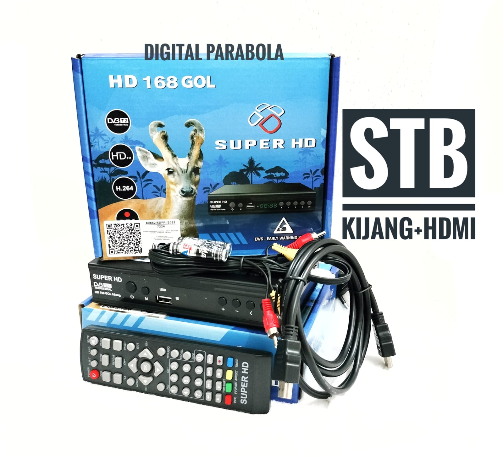 Set Top Box Kijang Superhd 168 Gol Set Top Box Tv Digital Antena Tv