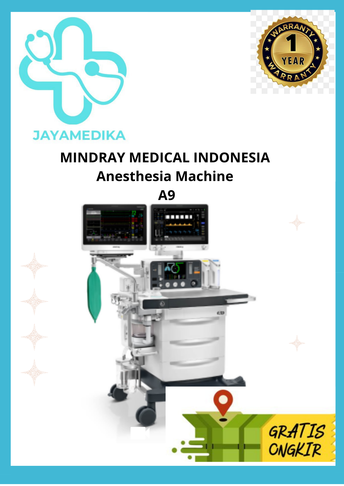 MINDRAY MEDICAL Anesthesia Machine A9 | Lazada Indonesia