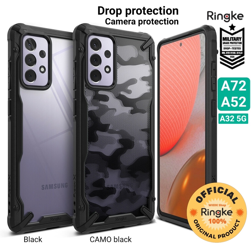 A72 Ringke A52 Case Funda Protector Ringke Fusion Antishock Galaxy