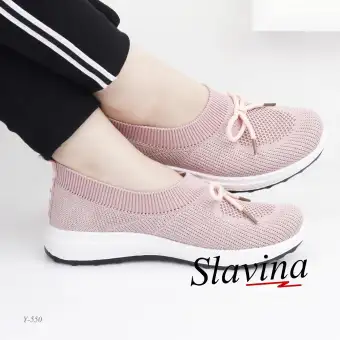 Sepatu Slavina Sneaker Flyknit Original Brand Fashion Fashion Wanita Sepatu Sneakers Wanita Original Brand Lazada Indonesia