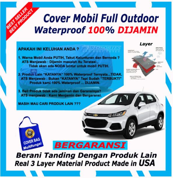 Selimut Mobil Full Outdoor / Chevrolet Trax / New / Sesuai Ukuran