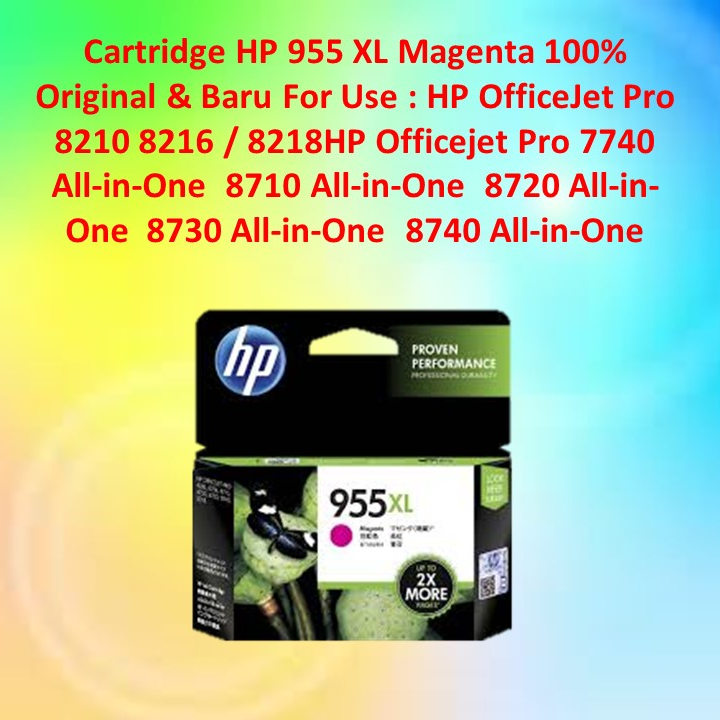 Cartridge HP 955 XL Magenta 100 