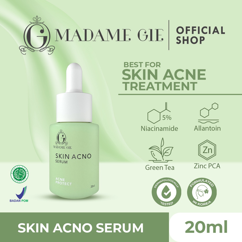 Madame Gie 5% Niacinamide Skin Acno Serum - Skincare Wajah