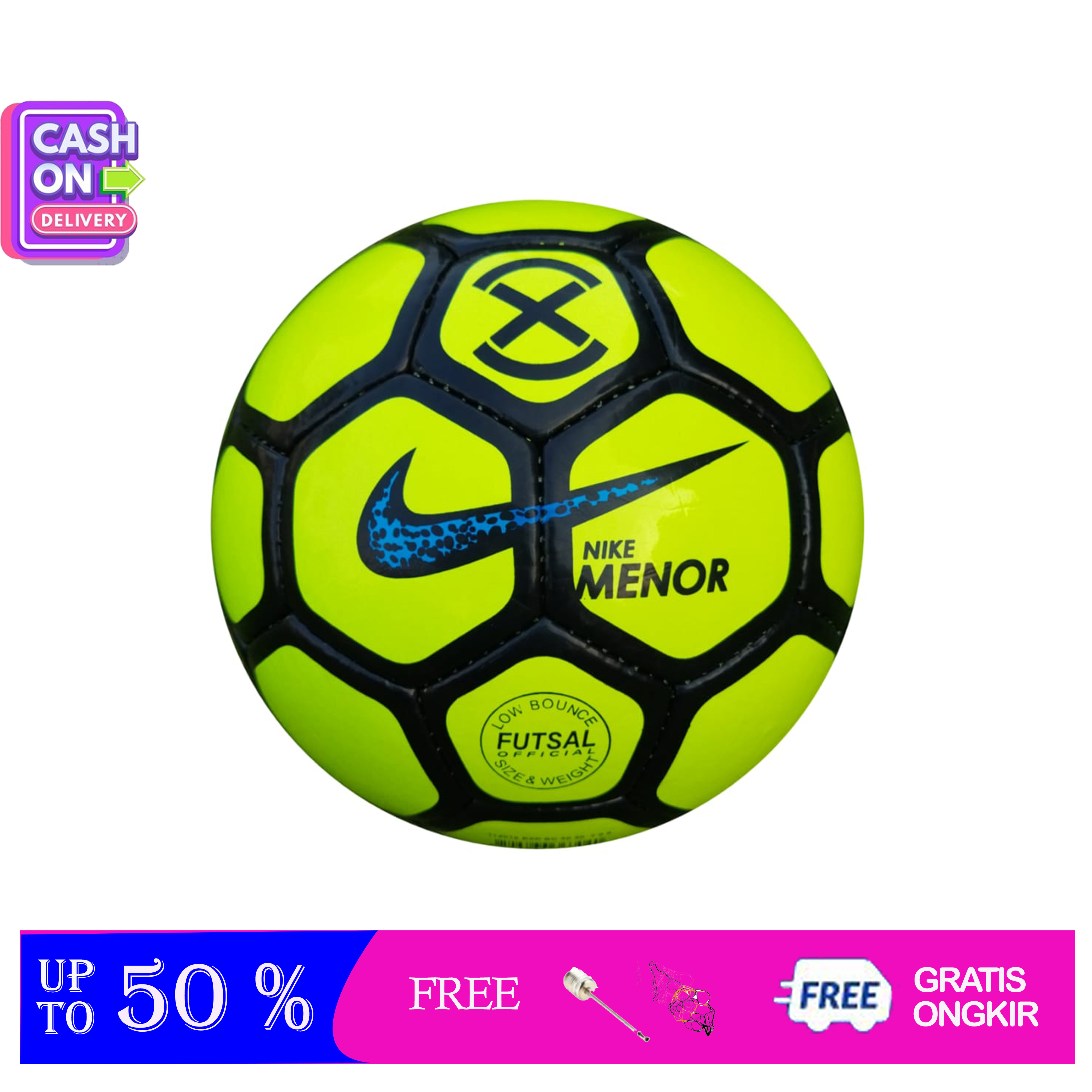BOLA FUTSAL NIKE MENOR X OFFICIAL BALL SIZE 4 HIHGT QUALITY BISA BAYAR DI  TEMPAT FREE JARING PENTIL | Lazada Indonesia